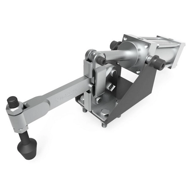 Vendita online Bloccaggio pneumatico verticale base piatta braccio regolabile 350 Kg.